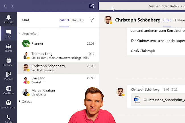 Mehrere Person zum Chat hinzufügen