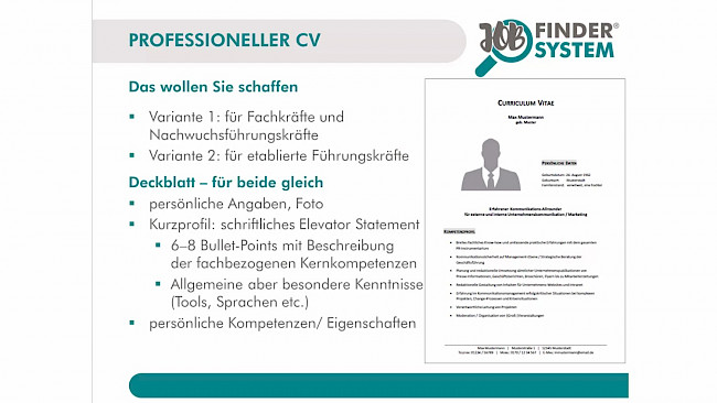 Ihr neuer CV: den Turbo zum Vorstellungsgespräch zünden