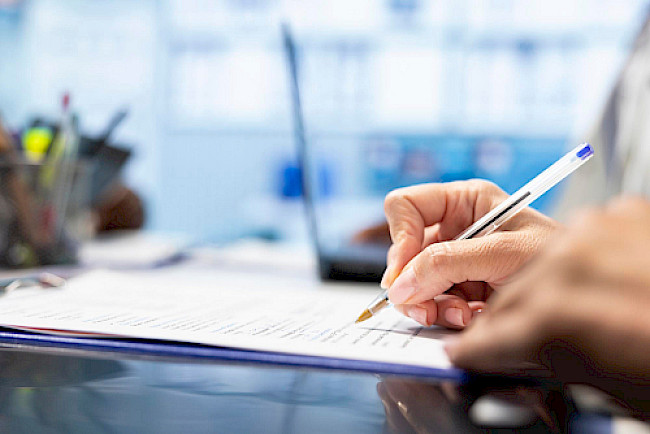 Test und Teilnahmescheinigung