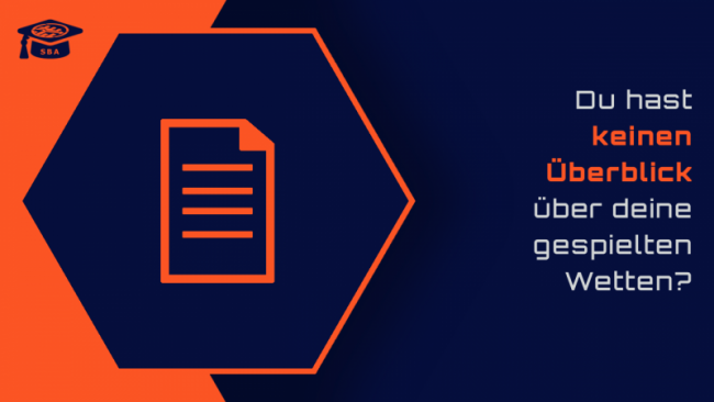 Das perfekte Wettjournal