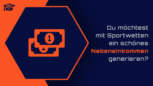 Nebeneinkommen aufbauen mit Sportwetten