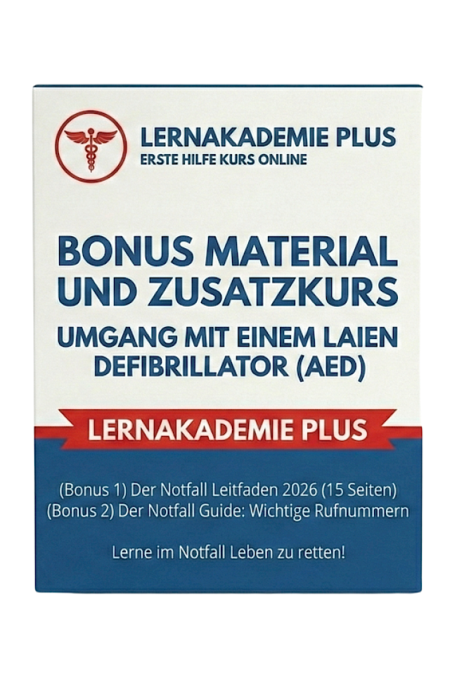 Umgang mit einem Laien Defibrillator