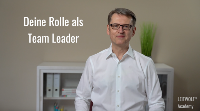 Deine Rolle als Team Leader