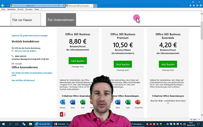 #7: Office365 Anmeldung