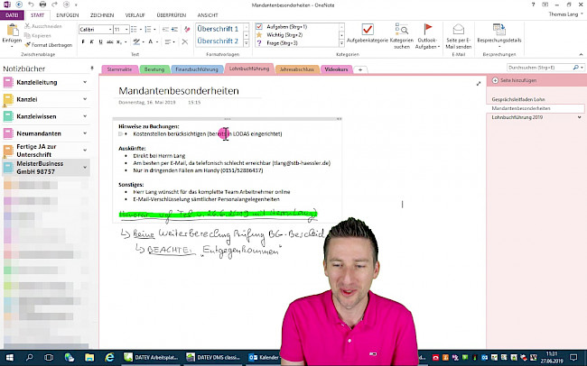 #3: Mandantenbesonderheiten