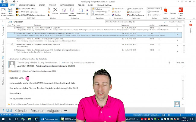 #5: Beispiel "Arbeitsunfähigkeitsbescheinigung"