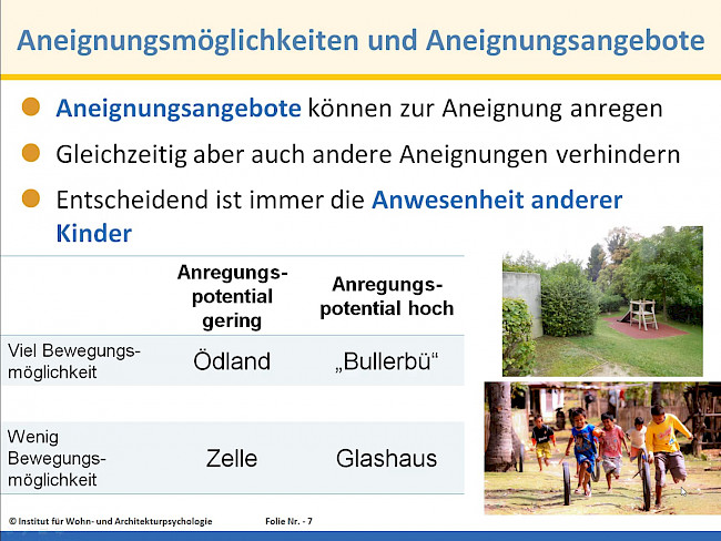 Ortsbindung als Faktor für die kindliche Entwicklung