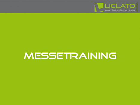 Messetraining