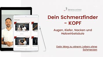 Dein Schmerzfinder: Kopf (Augen, Kiefer, Nacken und Halswirbelsäule)