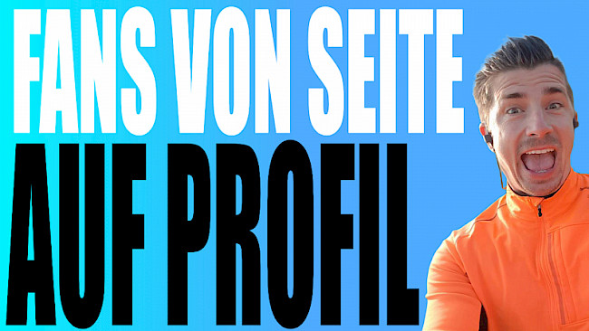 Wie ziehe ich Follower (Fans) von Seite auf das Profil?