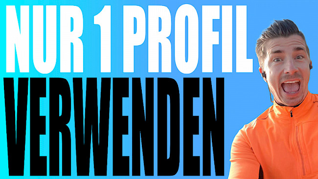 Soll ich nur mit 1 Profil arbeiten? (auch wenn ich mehrere Geschäfte habe)