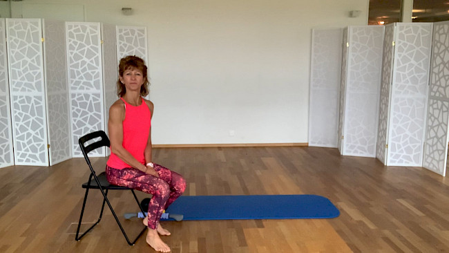 Faszienrollmassage - zur Lockerung des ganzen Körpers