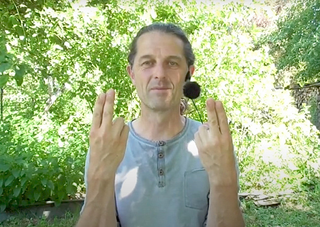 Mudra-Energetisierungs-sequenz