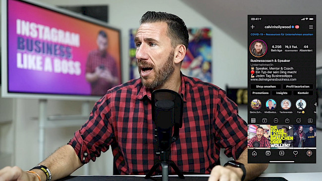 Livestreams like a Calvin