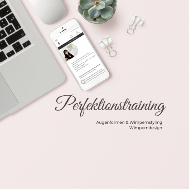 Test Perfektionstraining Wimpernverlängerung