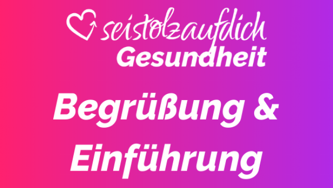 Begrüßung und Einführung