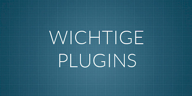 Die wichtigsten Plugins