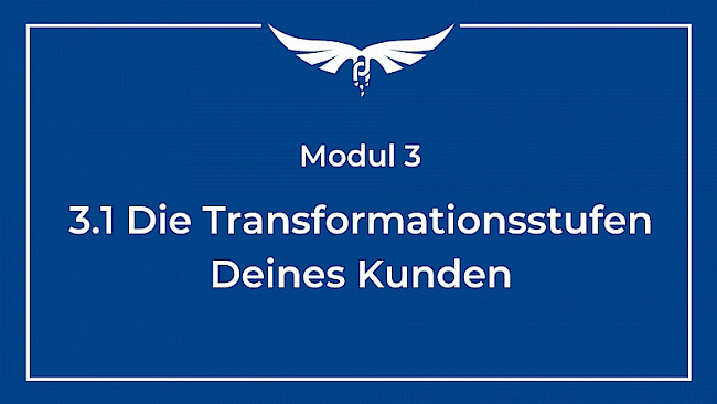 3.1 Die Transformationsstufen Deines Kunden