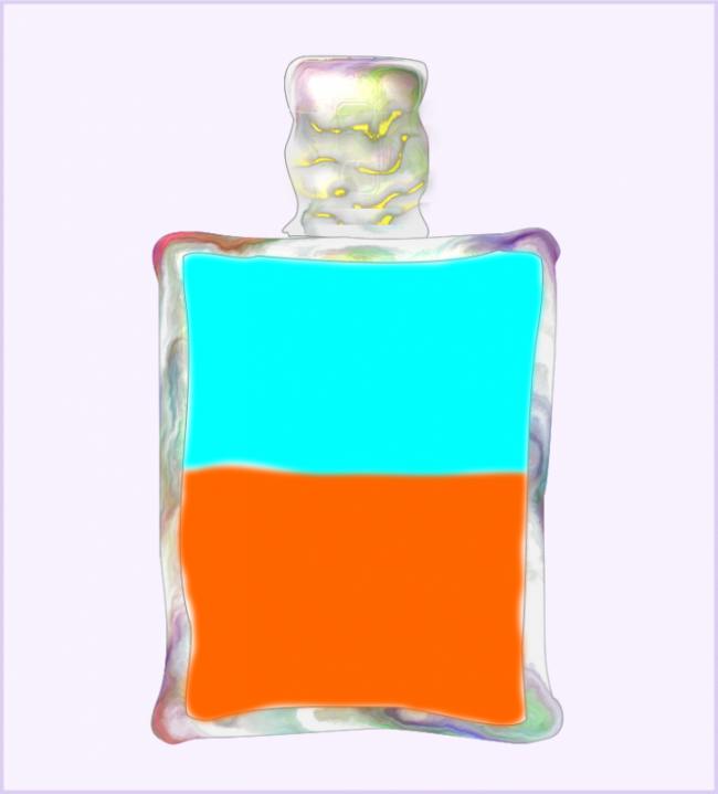Aura-Soma Orange-Cyan