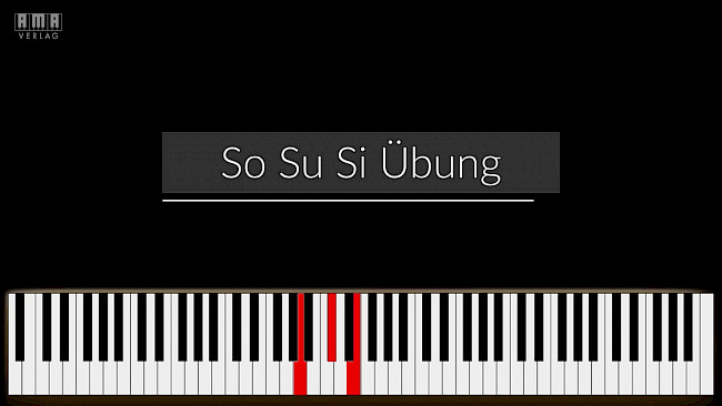 So-Su-Si-Übung – Mezzosopran – 3-Ton