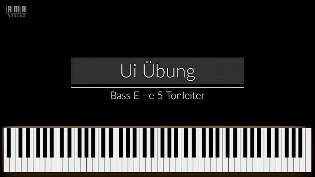 Ui-Übung – Bass – 5-Ton
