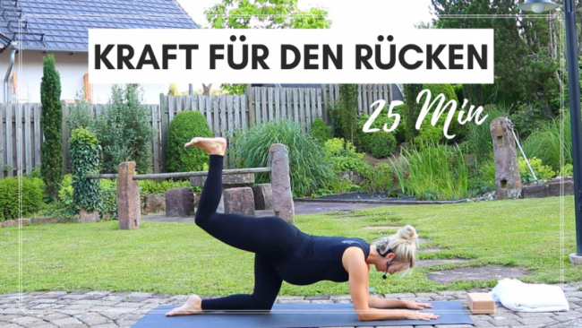 Kraft für Rücken & Beine (25 Min.)