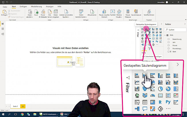 Start mit Visualisierungen