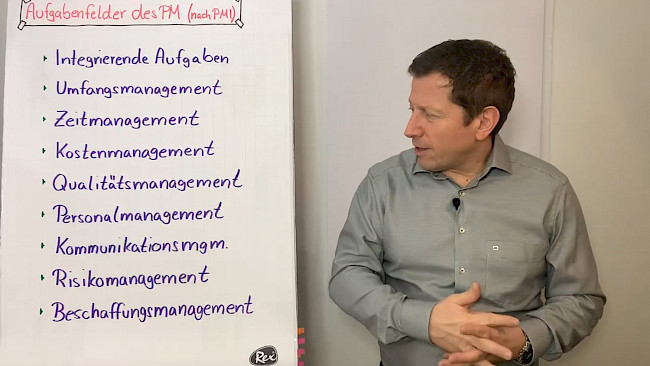 Aufgabenfelder innerhalb des Projektes