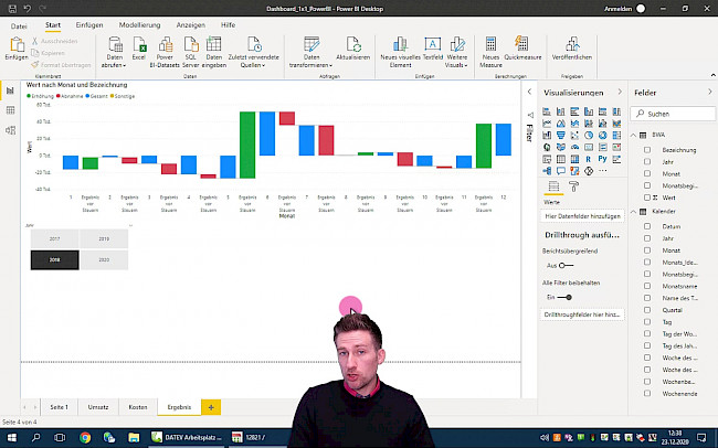 Measure: Ergebnis vor Steuern