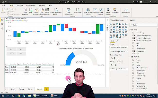 Visualisierung: Karte hinzufügen (für einzelne Kennzahlen)