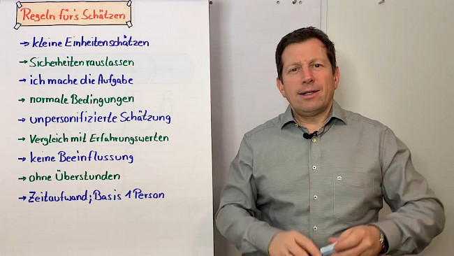 Regeln für´s Schätzen