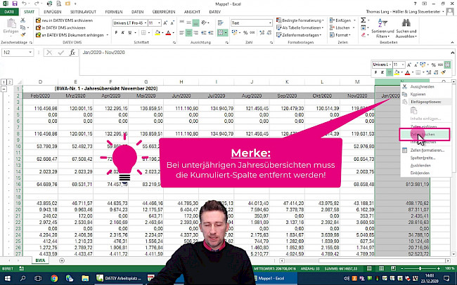 Neue Daten im Dashboard aktualisieren