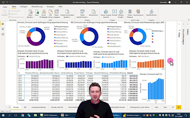 Microsoft Power BI im Kanzlei-Controlling