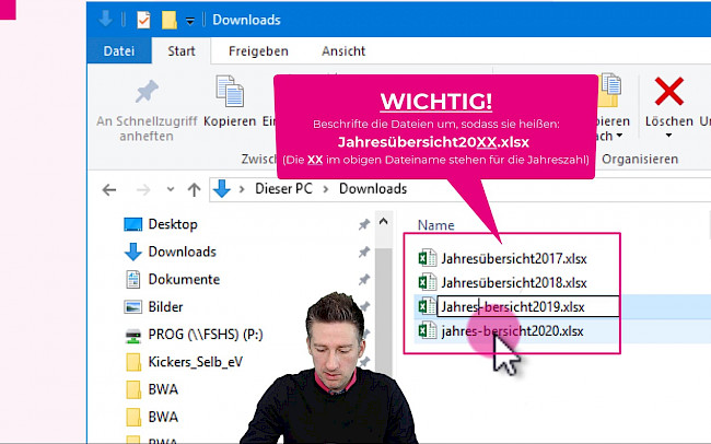 Musterdateien herunterladen und speichern (optional)