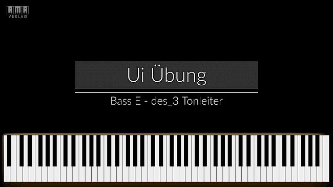 Ui-Übung – Bass – 3-Ton