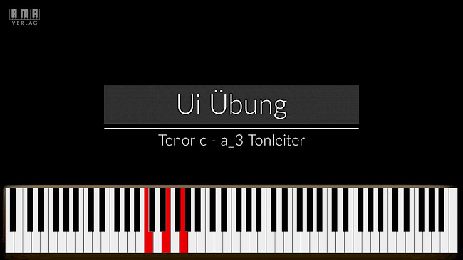 Ui-Übung – Tenor – 3-Ton