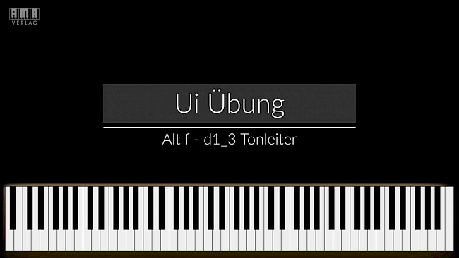 Ui-Übung – Alt– 3-Ton