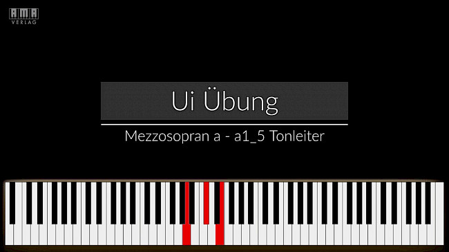 Ui-Übung – Mezzosopran – 5-Ton