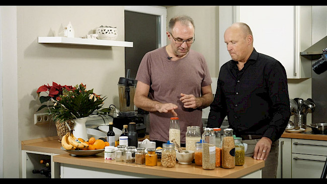 Zubereitungsvideo in der Küche