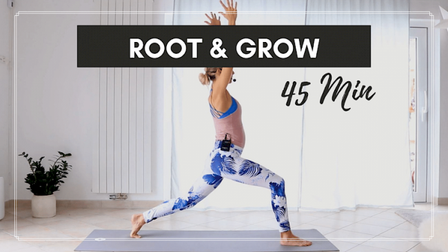 Woche 4: Root & Grow Yoga (45 Min.)