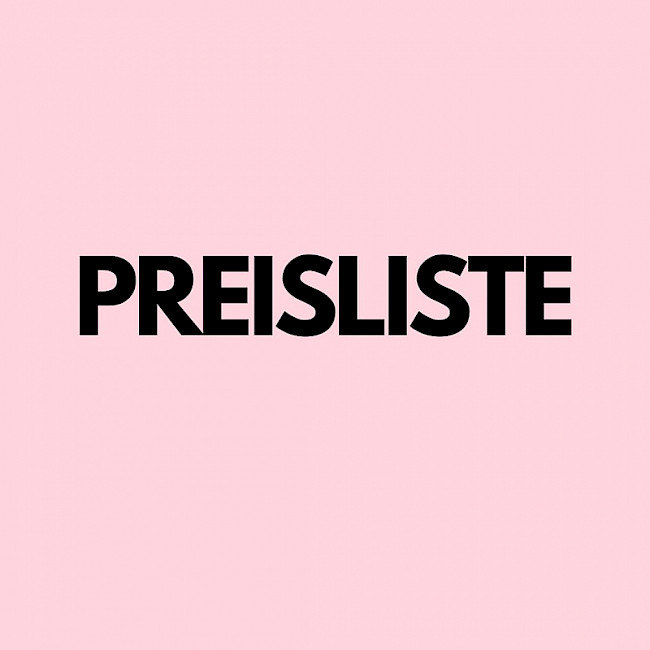 PREISLISTE - Liste Blashy Shop