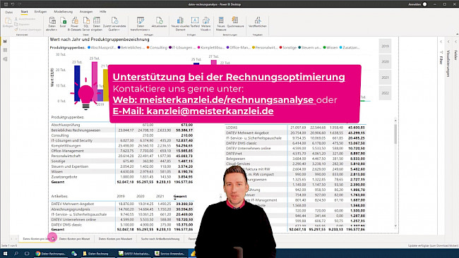 Deine Datev-Rechnung ist visualisiert