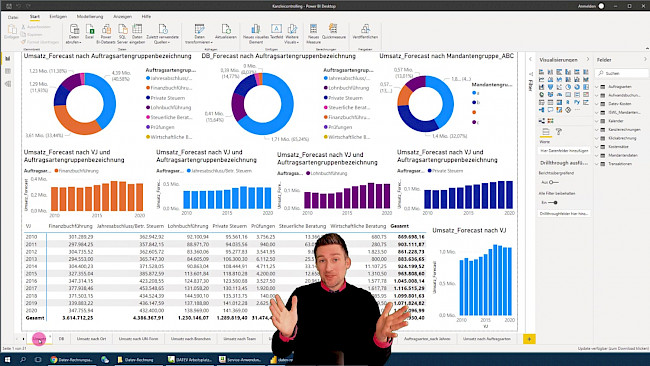 Microsoft Power BI im Kanzlei-Controlling