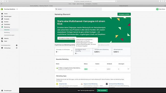 Shopify - So funktioniert es