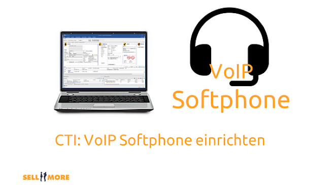CTI - So richten Sie das integrierte VoIP SIP Softphone ein