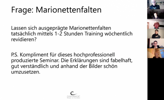 ZOOM mit Benita Cantieni, Freitag, 5. Feb. 2021