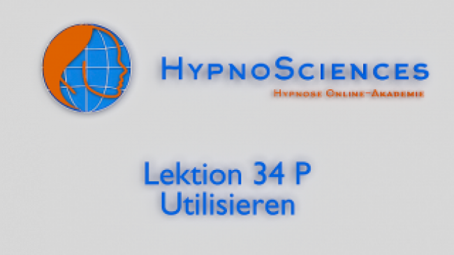 Lektion 34 P - Utilisieren