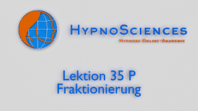 Lektion 35 P - Fraktionierung