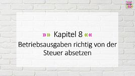 Betriebsausgaben richtig von der Steuer absetzen
