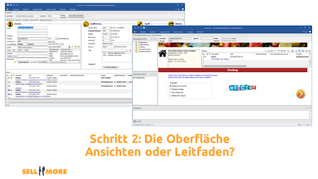 Ansichten oder Gesprächsleitfaden?